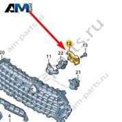 Крепежная пластина Audi Q7 (4M) 2016-2024 4M0853795A