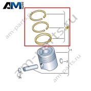 Комплект поршневых колец VAG 06H198151L
