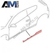 Накладка порога левая Сирокко 1K8853859CGRU