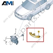 Фонарь указателя поворота справа Volkswagen Scirocco 2015-2018 1K8949102