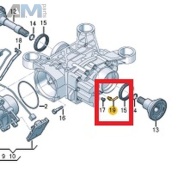 Уголок VAG 02W525118A