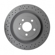 Диск тормозной задний TRW Mercedes X166 500/63 AMG, DF6835S