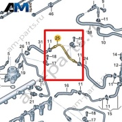 Топливопровод VAG 07L127509BR