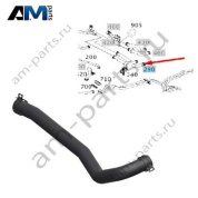 Шланг обратной магистрали кондиционера Mercedes W222 AMG S63 (M177) A2228303796