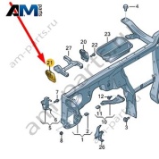 Держатель Audi A8 (D4) 2014-2017 4H1857745A