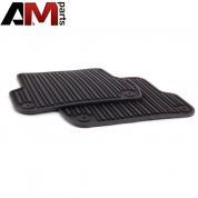 Комплект задних ковриков в салон (резина) Ауди А4 (В7) 8E0061511041