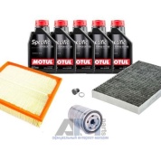 Набор ТО-1/3 для Ауди А4 (В6) 1.6 (102 л.с.) с маслом Motul 5W30