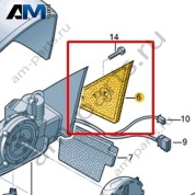 Шумоизоляция Volkswagen T-Roc Cabrio 2020-2024 2GC857933