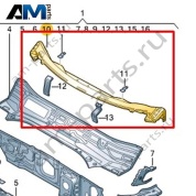 Обтекатель Volkswagen T-Roc Cabrio 2020-2024 2GC802483A