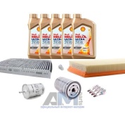Комплект фильтров для ТО-2_4 Octavia A4 Tour 1.8 T с маслом Shell 5W40