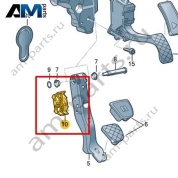 Крепежный элемент Volkswagen id-Buzz 2023-2024 1N3721165