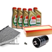 Набор для ТО-1/3 Volkswagen Scirocco 2.0 TFSI 200/211 л.с. (масло Castrol LL3 5W30 504/507)