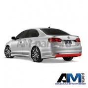 Спойлер заднего бампера Jetta (грунт) 5C5071610BGRU