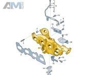 Турбина 04L253014M  Volkswagen Multivan T6 (2019-2023) 2.0TDI (150 л.с.) CXHA