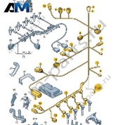 Жгут проводов для электромотора VAG 06J972619CM
