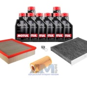 Набор для ТО-1/3 Volkswagen Amarok 3.0 TDI с маслом Motul 5W30