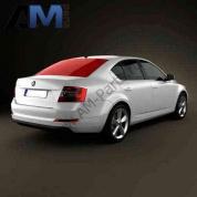 Заднее стекло для Skoda Octavia A7 5E5845049AENVB