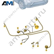 Жгут проводов для привода каркаса складной крыши Volkswagen T-Roc Cabrio 2020-2024 2GC972383
