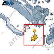 Воздуховод Volkswagen T-Roc 2018-2024 2GA863250