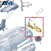 Воздуховод Volkswagen id-Buzz 2023-2024 1T3819658C