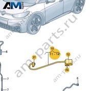 Кабель-адаптер Volkswagen id4/id5 2021-2024 11A971648B