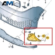 Воздуховод Volkswagen id-Buzz 2023-2024 1T3805825