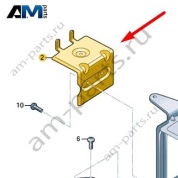 Держатель Audi A8 (D5) 2018-2024 4N0820196K