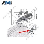 Трубка рециркуляции ОГ BMW 7 серия (G11/G12 LCI) 2019-2022 730d (B57P) 11719886767