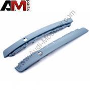 Молдинг переднего бампера правый Ауди А8 (D3) 4E0807224ABGRU