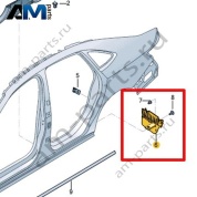 Накладка Volkswagen Jetta VII 2020-2024 17A854856