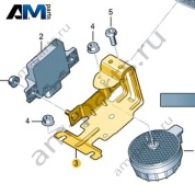 Держатель Volkswagen T-Roc 2018-2024 2GA906468