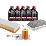 Набор ТО-2/4 для Ауди А4 (В8) рестайлинг 2.0TDI (136 л.с.) с маслом Motul 5W30