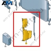 Воздуховод Volkswagen Taigo 2022-2024 2G7121283