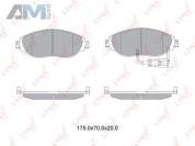 Колодки тормозные передние LYNX для Tiguan 2016-2020 BD-8042