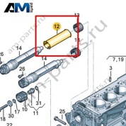 Труба VAG 06K103199L