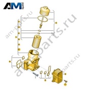 Масляный фильтр с фланцем VAG 03L115389G