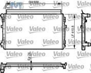Радиатор основной  735558 (VALEO) для  Skoda Octavia A7 рестайлинг 1.4TSI