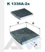 Салонный фильтр угольный FILTRON (K1336A-2X) для BMW X4 (F26) 20dX