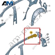 Соединительный элемент Volkswagen id3 2020-2024 10A810500