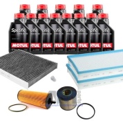 Набор ТО-2/4 для Ауди Q7 6.0TDI (700 л.с.) с маслом Motul 5W30