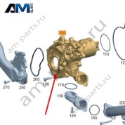 Термостат для Mercedes W223 AMG S63 (M177) A1772000815