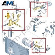 Шланг хладагента VAG 1J1820743AH