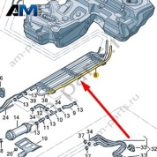 Топливопровод Audi A6 (C7) 2015-2018 4G0201547L