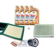 Комплект фильтров для ТО-2 Fabia 1.4MPI с маслом Shell 5W40