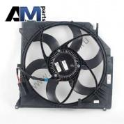 Кожух вентилятора с вентилятором 17113452509 на BMW E83 2.5si