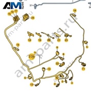 Жгут проводов двери багажного отсека Volkswagen id4/id5 2021-2024 11A971147AD