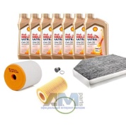 Комплект фильтров для ТО-1/3 Audi A6 (C7) 3.0TFSI с маслом Shell 0W30