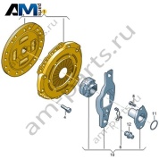 Комплект сцепления (диск/корзина) VAG 04E141016B