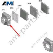 Воздуховод радиатора справа Mercedes GLS AMG 63 (M177) A1675053500