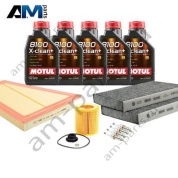 Комплект ТО-2/4 БМВ 5 серии 528i с маслом Motul N20